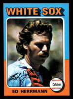 1975 Topps Mini #219 Ed Herrmann Near Mint MINI  ID: 513677