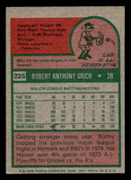 1975 Topps Mini #225 Bobby Grich Excellent+ MINI 
