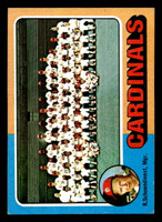 1975 Topps Mini #246 Red Schoendienst MG Ex-Mint MINI 