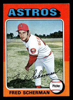 1975 Topps Mini #252 Fred Scherman Ex-Mint MINI  ID: 513734