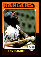 1975 Topps Mini #259 Len Randle Ex-Mint MINI  ID: 513745