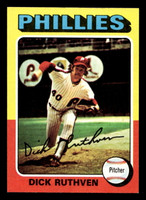 1975 Topps Mini #267 Dick Ruthven Near Mint MINI 