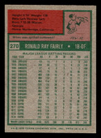 1975 Topps Mini #270 Ron Fairly Ex-Mint MINI  ID: 513753