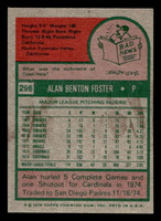 1975 Topps Mini #296 Alan Foster Ex-Mint MINI  ID: 513769