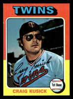 1975 Topps Mini #297 Craig Kusick Ex-Mint RC Rookie MINI 