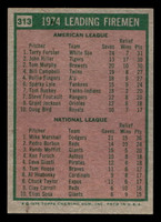 1975 Topps Mini #313 /Terry Forster/Mike Marshall Firemen Leaders Near Mint MINI  ID: 513788