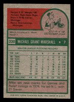 1975 Topps Mini #330 Mike Marshall Ex-Mint MINI  ID: 513812