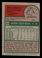 1975 Topps Mini #348 Tony Muser Ex-Mint MINI  ID: 513836