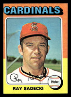 1975 Topps Mini #349 Ray Sadecki Ex-Mint MINI 