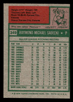 1975 Topps Mini #349 Ray Sadecki Ex-Mint MINI 