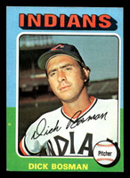 1975 Topps Mini #354 Dick Bosman Ex-Mint MINI 