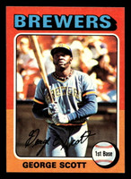 1975 Topps Mini #360 George Scott Ex-Mint MINI  ID: 513855