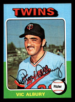 1975 Topps Mini #368 Vic Albury Ex-Mint MINI 