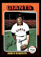 1975 Topps Mini #372 John D'Acquisto Ex-Mint MINI 