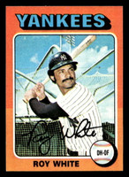 1975 Topps Mini #375 Roy White Ex-Mint MINI  ID: 513875