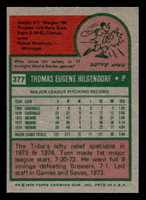 1975 Topps Mini #377 Tom Hilgendorf Ex-Mint MINI 