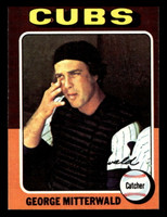 1975 Topps Mini #411 George Mitterwald Near Mint MINI  ID: 513900
