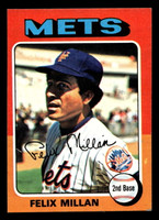 1975 Topps Mini #445 Felix Millan Ex-Mint MINI 