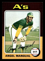 1975 Topps Mini #452 Angel Mangual Near Mint+ MINI 