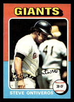 1975 Topps Mini #483 Steve Ontiveros Ex-Mint MINI 