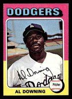 1975 Topps Mini #498 Al Downing Ex-Mint MINI 