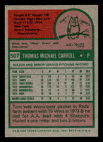1975 Topps Mini #507 Tom Carroll Ex-Mint RC Rookie MINI 