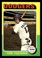 1975 Topps Mini #523 Tom Paciorek Ex-Mint MINI 