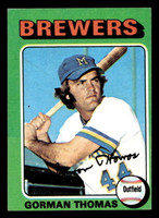 1975 Topps Mini #532 Gorman Thomas Ex-Mint MINI 
