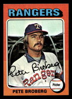 1975 Topps Mini #542 Pete Broberg Near Mint MINI  ID: 514010