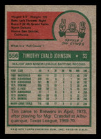 1975 Topps Mini #556 Tim Johnson Ex-Mint MINI  ID: 514026