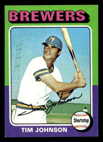 1975 Topps Mini #556 Tim Johnson Ex-Mint MINI  ID: 514027