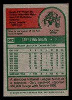 1975 Topps Mini #562 Gary Nolan Ex-Mint MINI  ID: 514032
