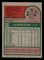 1975 Topps Mini #579 Skip Pitlock Near Mint MINI  ID: 514065