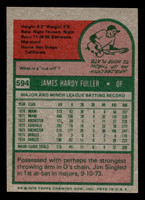 1975 Topps Mini #594 Jim Fuller Ex-Mint MINI  ID: 514105