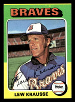 1975 Topps Mini #603 Lew Krausse Ex-Mint MINI 