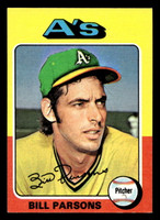1975 Topps Mini #613 Bill Parsons Ex-Mint MINI 
