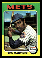 1975 Topps Mini #637 Ted Martinez Ex-Mint MINI  ID: 514180