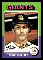 1975 Topps Mini #642 Mike Phillips Ex-Mint MINI 