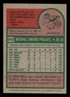 1975 Topps Mini #642 Mike Phillips Ex-Mint MINI 