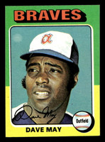 1975 Topps Mini #650 Dave May Ex-Mint MINI  ID: 514205