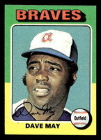 1975 Topps Mini #650 Dave May Ex-Mint MINI  ID: 514207