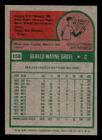 1975 Topps Mini #158 Jerry Grote Near Mint MINI  ID: 514242