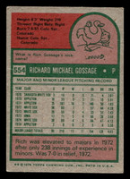 1975 Topps Mini #554 Rich Gossage Very Good MINI 