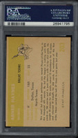 1961 Fleer #203 Abner Hayes Texans PSA 4 VG-EX
