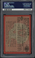 1983 Topps #294 Marcus Allen Raiders PSA 2 Good RC