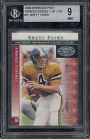 2000 Donruss Pref #41 Brett Favre Packers BGS 9 Mint Series of 1125