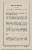 1960 Ed-U-Card Horatio Nelson  #*sku37154
