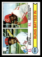 1979 Topps #3 Jim Rice/George Foster RBI Leaders Very Good 