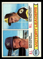 1979 Topps #5 Ron Guidry/Gaylord Perry Victory Leaders Near Mint  ID: 514458