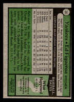1979 Topps #35 Ed Figueroa Ex-Mint 